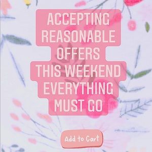 🌟Accepting offers🌟